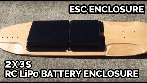 electric skateboard enclosures